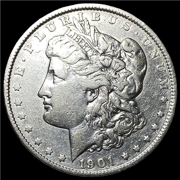 1901-S Silver Morgan Dollar CLOSELY UNCIRCULATED
