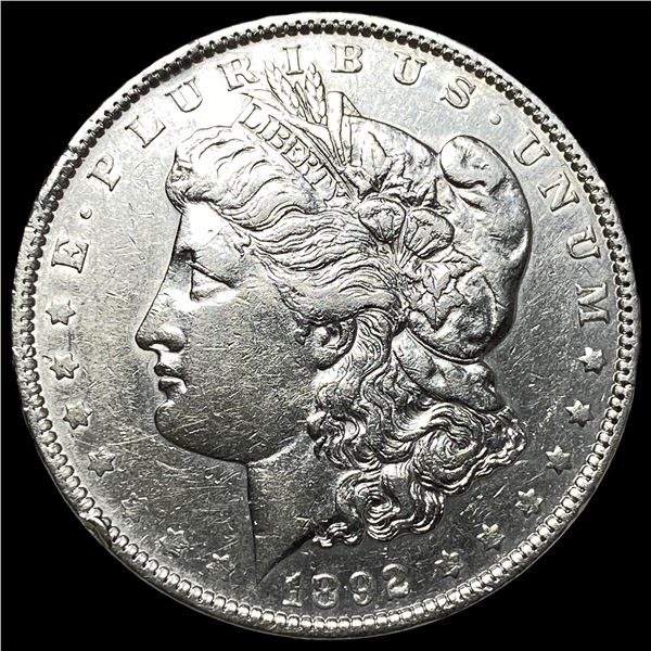 1892-S Silver Morgan Dollar CLOSELY UNCIRCULATED