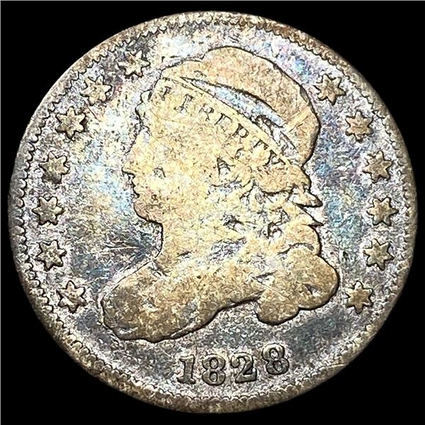 1828 Capped Bust Dime NICELY CIRCULATED