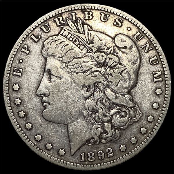 1892-S Silver Morgan Dollar NEARLY UNCIRCULATED