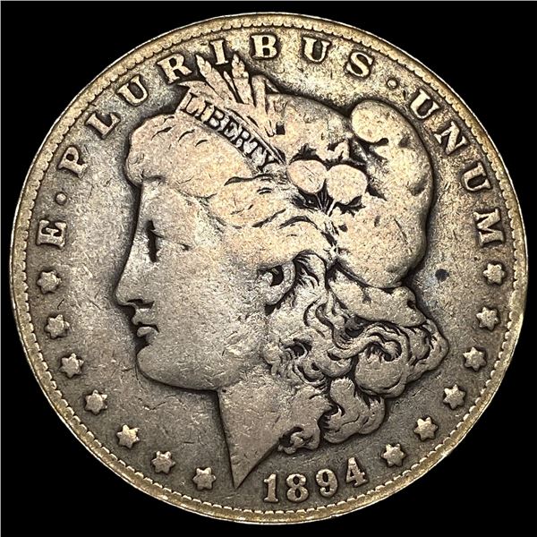 1894-O Silver Morgan Dollar LIGHTLY CIRCULATED