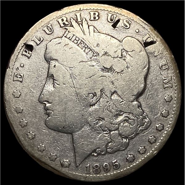 1895-S Silver Morgan Dollar NICELY CIRCULATED