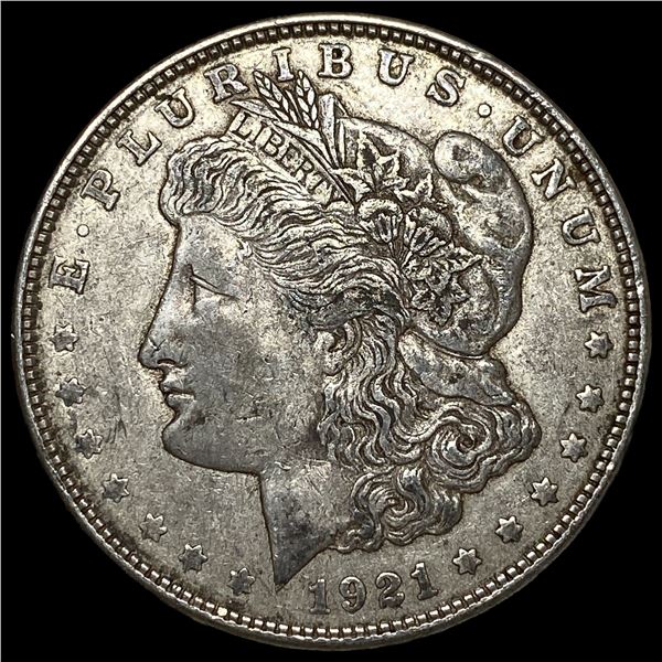1921 Morgan Silver Dollar NEARLY UNCIRCULATED