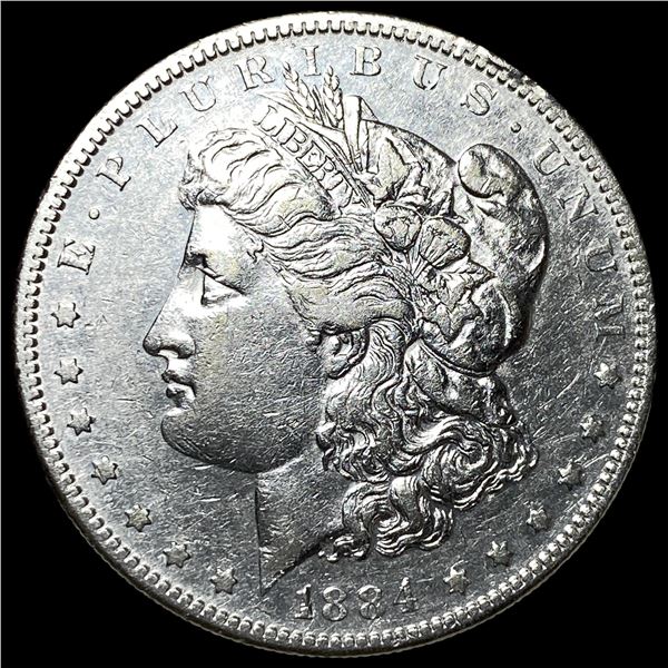 1884-S Silver Morgan Dollar CLOSELY UNCIRCULATED