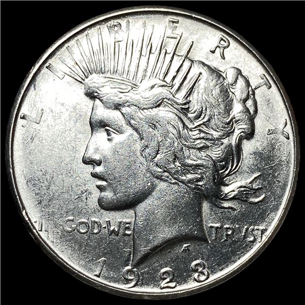 1923 Silver Peace Dollar CHOICE AU