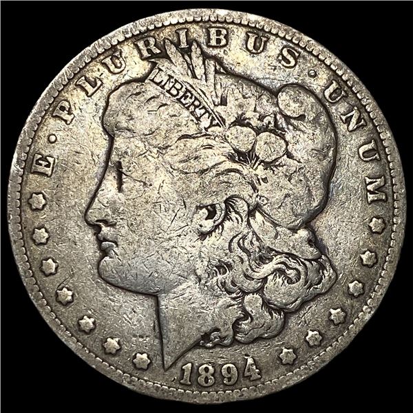 1894-O Silver Morgan Dollar LIGHTLY CIRCULATED
