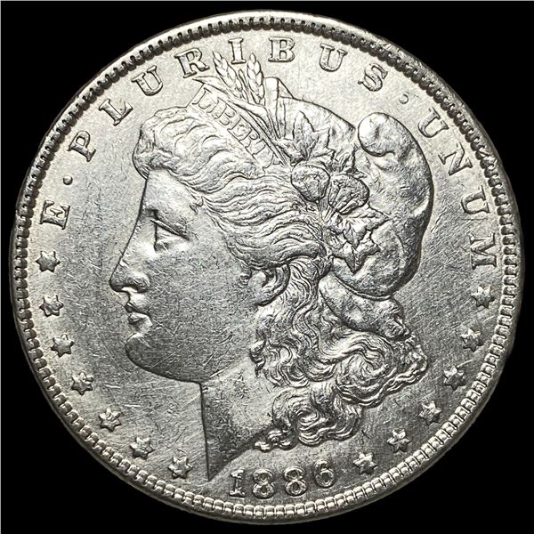 1886 Silver Morgan Dollar CHOICE AU