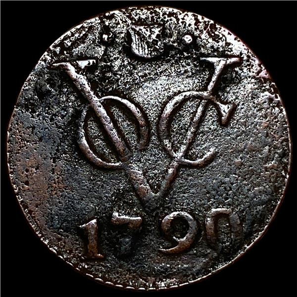 1790 Dutch East India Company Duit HIGH GRADE