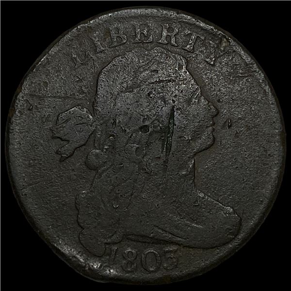1803 Draped Bust Large Cent NICELY CIRCULATED