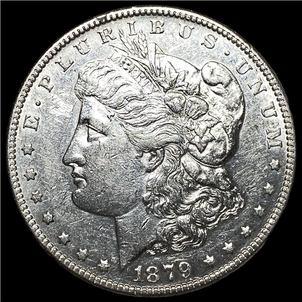 1879-S Rev 78 Silver Morgan Dollar CLOSELY UNCIRCULATED
