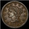 Image 1 : 1853 Braided Hair Large Cent UNCIRCULATED