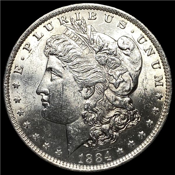1884-O Silver Morgan Dollar GEM BU