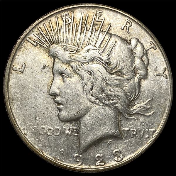 1923-S Silver Peace Dollar NEARLY UNCIRCULATED