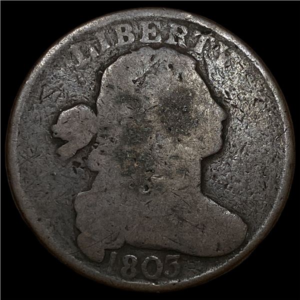 1805 Draped Bust Large Cent NICELY CIRCULATED