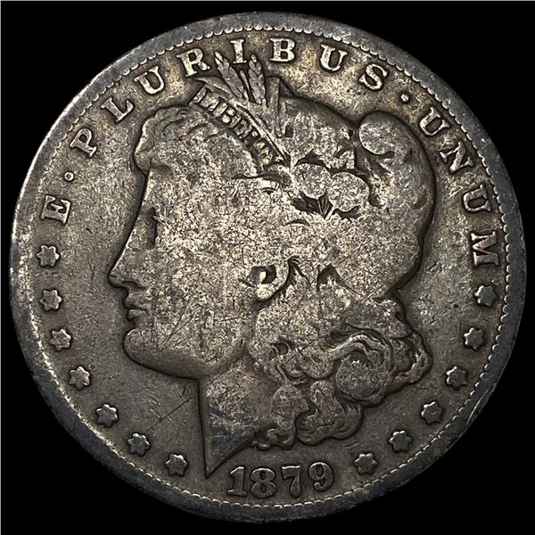 1879-S Silver Morgan Dollar LIGHTLY CIRCULATED