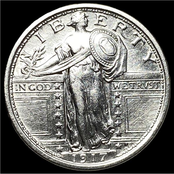 1917 Type 1 Standing Liberty Quarter UNCIRCULATED