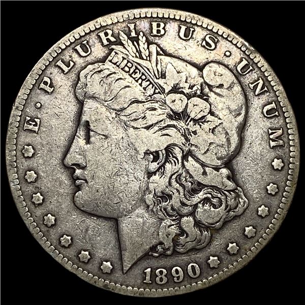 1890-CC Silver Morgan Dollar NEARLY UNCIRCULATED