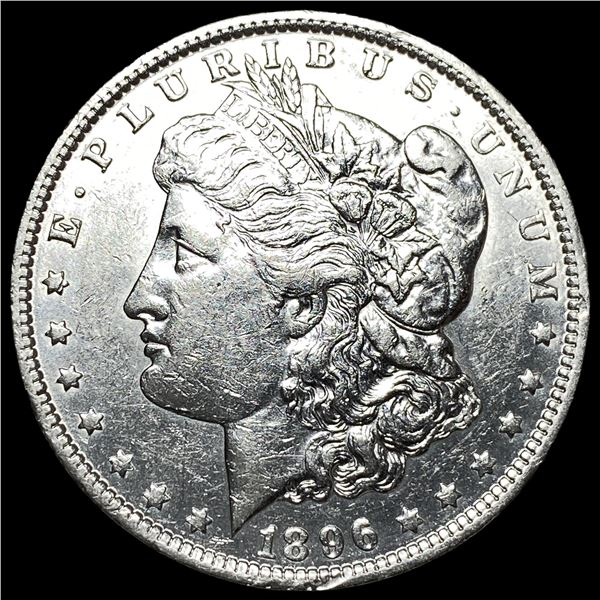 1896-S Silver Morgan Dollar CLOSELY UNCIRCULATED