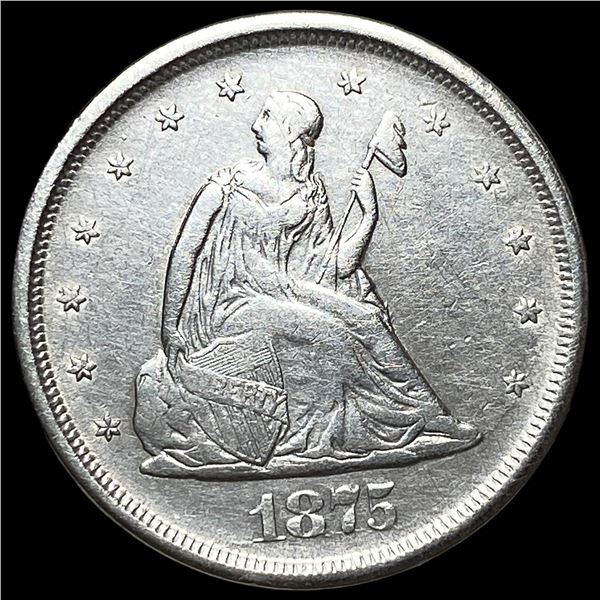 1875-S Silver Twenty Cents UNCIRCULATED