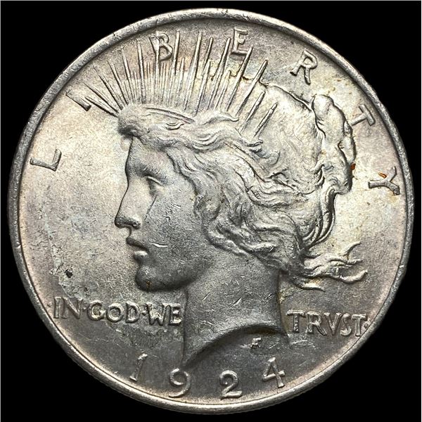 1924 Silver Peace Dollar UNCIRCULATED