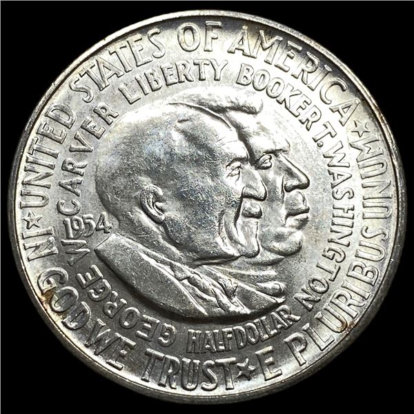 1954-S Silver Washington/Carver Half Dollar UNCIRCULATED