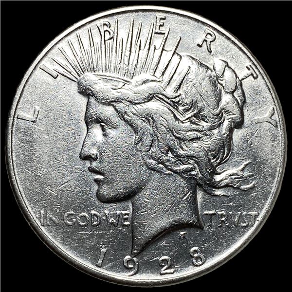 1928-S Peace Silver Dollar CLOSELY UNCIRCULATED