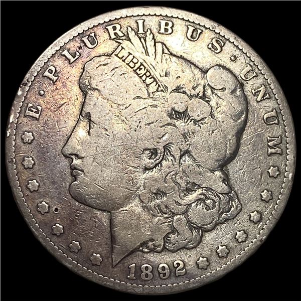 1892-S Silver Morgan Dollar LIGHTLY CIRCULATED
