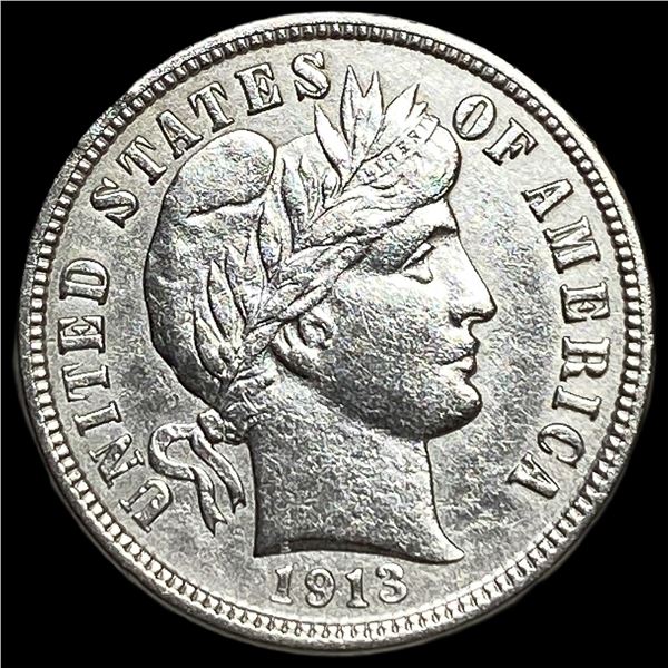 1913 Silver Barber Dime UNCIRCULATED