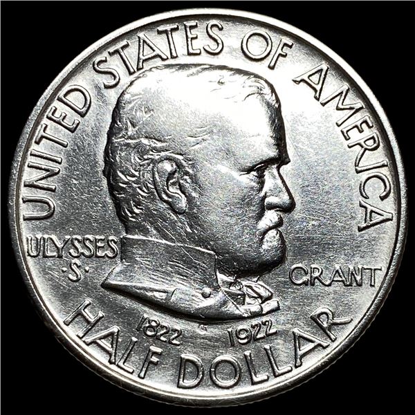 1922 Silver Half Dollar Grant Commemorative UNCIRCULATED