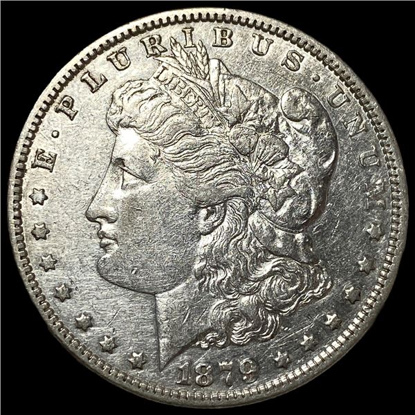 1879-S Silver Morgan Dollar CLOSELY UNCIRCULATED