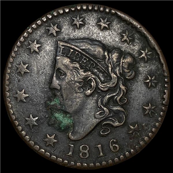 1816 Coronet Head Large Cent HIGH GRADE