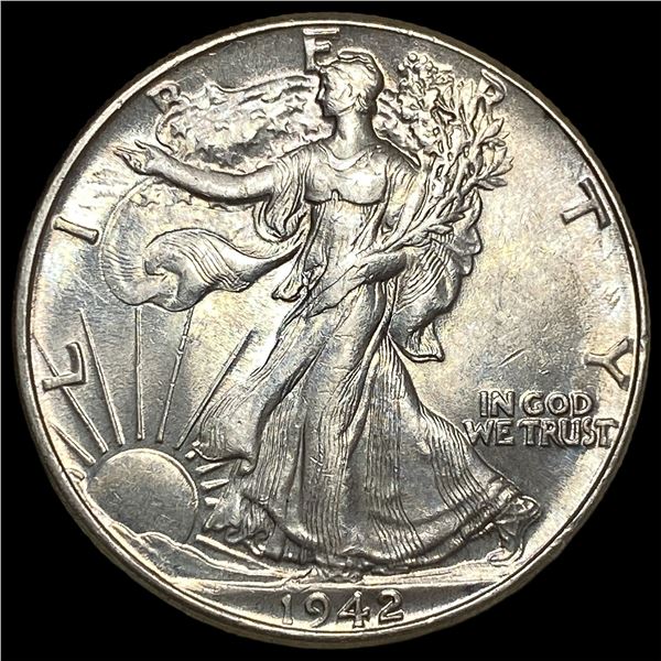 1942 Silver Half Dollar Walking Liberty UNCIRCULATED