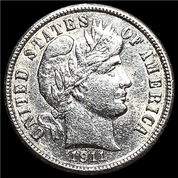 1911 Barber Dime CHOICE AU