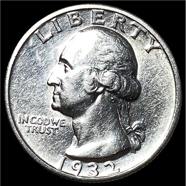 1932-S Silver Washington Quarter UNCIRCULATED