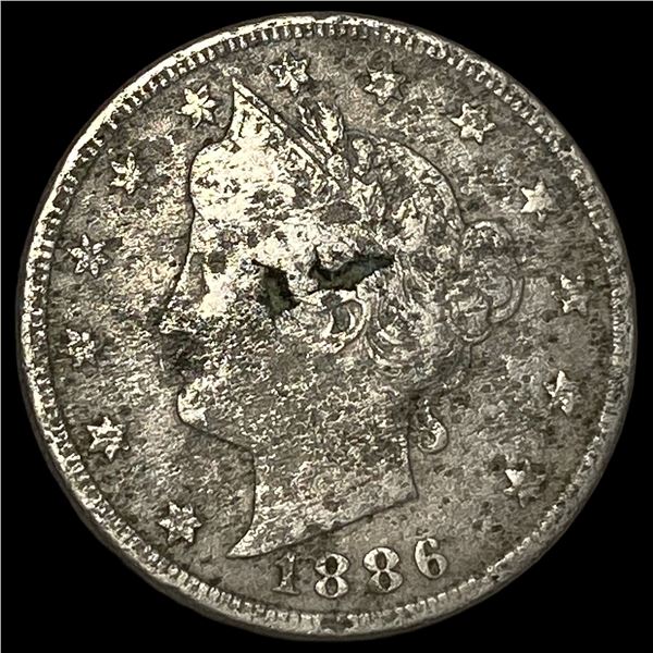 1886 Liberty Head Nickel HIGH GRADE