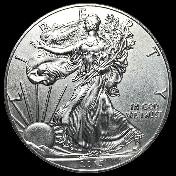 2015 1 oz Silver American Eagle $1 GEM BU