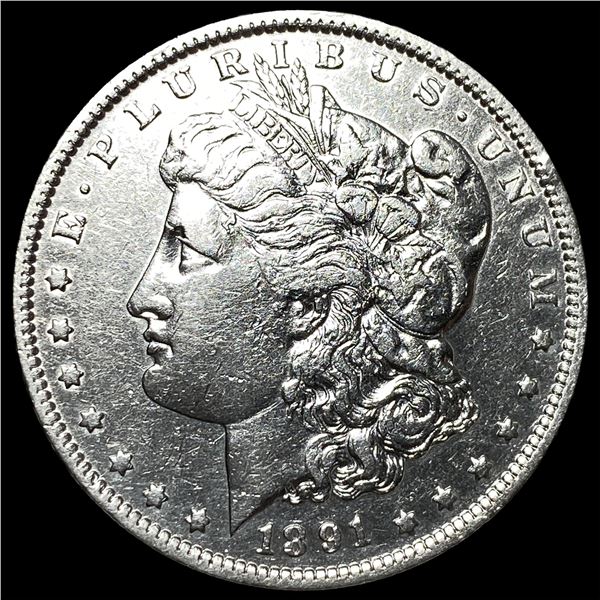 1891-O Silver Morgan Dollar CHOICE AU