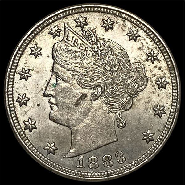 1883 w/Cents Liberty Head Nickel CHOICE BU