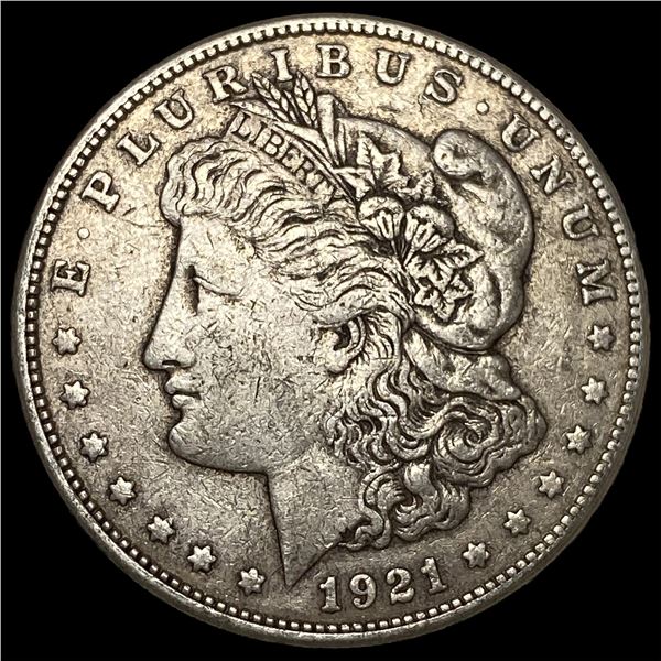 1921-S Silver Morgan Dollar NEARLY UNCIRCULATED