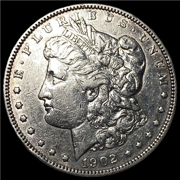 1902 Silver Morgan Dollar CLOSELY UNCIRCULATED