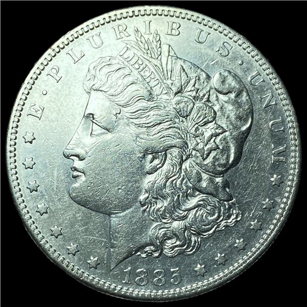1885-S Silver Morgan Dollar CHOICE AU