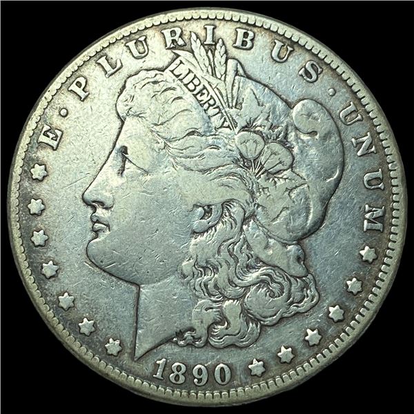 1890-CC Silver Morgan Dollar NEARLY UNCIRCULATED