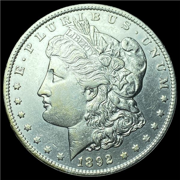 1892 Silver Morgan Dollar CLOSELY UNCIRCULATED