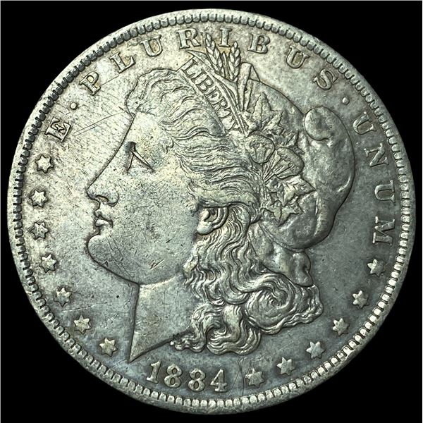 1884-O Silver Morgan Dollar CLOSELY UNCIRCULATED