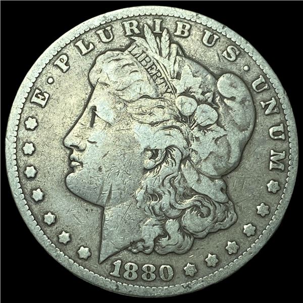 1880-O Silver Morgan Dollar LIGHTLY CIRCULATED