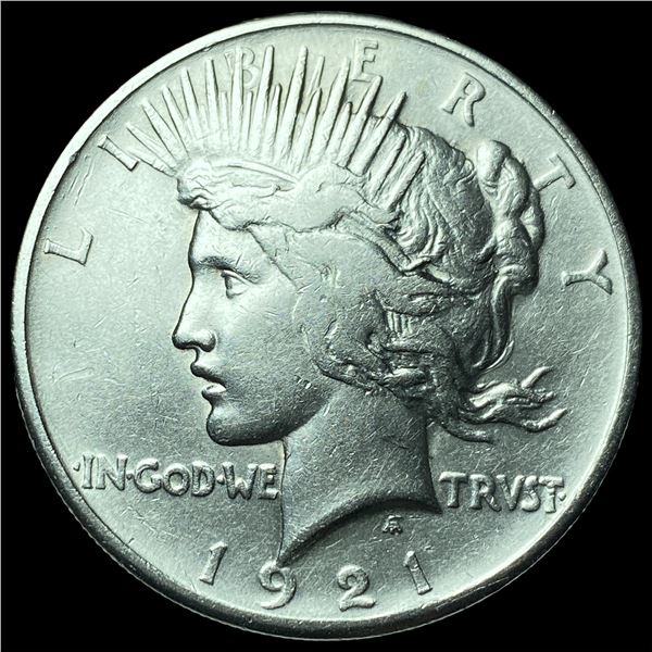 1921 Silver Peace Dollar CHOICE AU