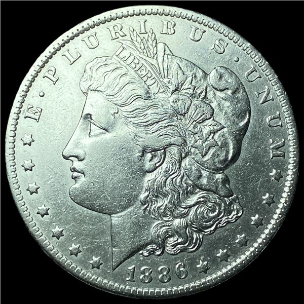 1886-O Silver Morgan Dollar CHOICE AU