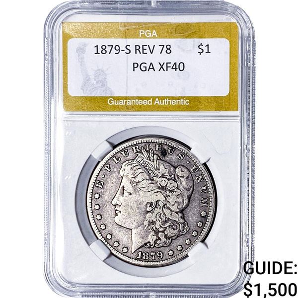 1891-O Morgan Silver Dollar PGA MS63
