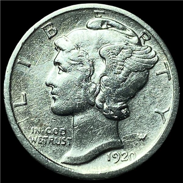 1920-S Silver Mercury Dime UNCIRCULATED