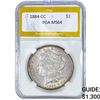 Image 1 : 1884-CC Morgan Silver Dollar PGA MS64